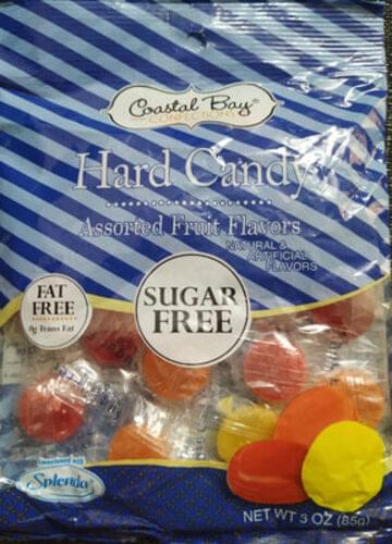 Coastal Bay Assorted Fruit Flavors Hard Candy - 15 g, Nutrition ...