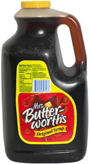 Mrs Butterworths Original Syrup 1 Gl Nutrition Information Innit