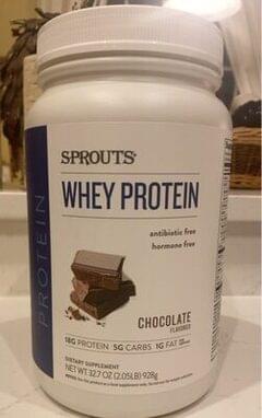 Sprouts Farmers Market Chocolate Whey Protein Dietary Supplement - 25.5 ...