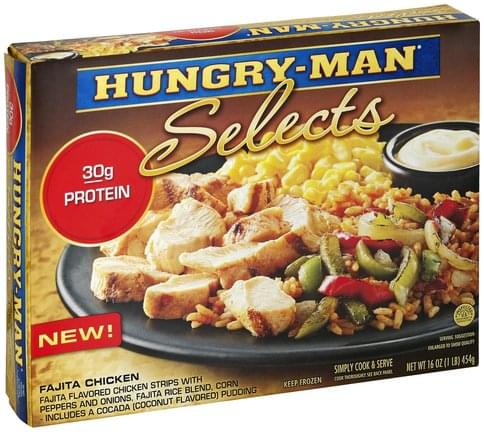 Hungry Man Fajita Chicken - 16 oz, Nutrition Information | Innit