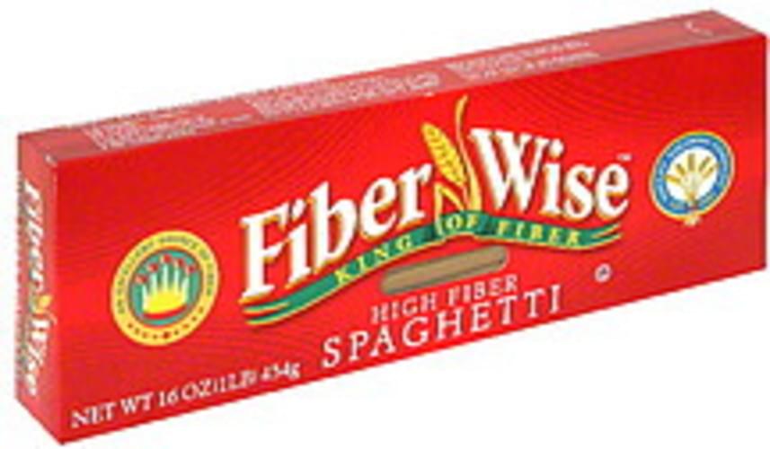 Fiber Wise High Fiber Spaghetti 16 oz, Nutrition Information Innit