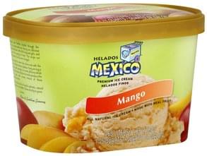 Helados Mexico Premium Mango Ice Cream 1 75 Qt Nutrition Information Innit