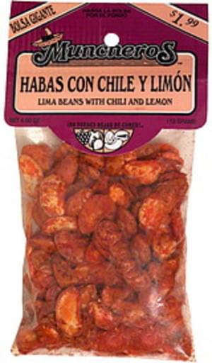 Muncheros Pre-Priced Lima Beans with Chili and Lemon, Habas Con Chile Y