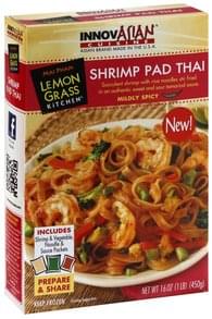 Innovasian Cuisine Shrimp, Mildly Spicy Pad Thai - 16 oz, Nutrition ...