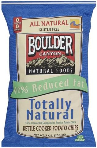 Boulder Canyon Kettle Cooked Totally Natural Potato Chips 9 Oz   00708163114076 30GMfiyNQBzuJQ 0 S500 