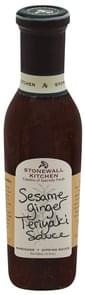 Stonewall Kitchen Sesame Ginger Teriyaki Sauce - 11 Oz, Nutrition ...