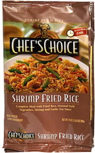 Chefs Choice Shrimp Fried Rice - 24 oz, Nutrition Information | Innit