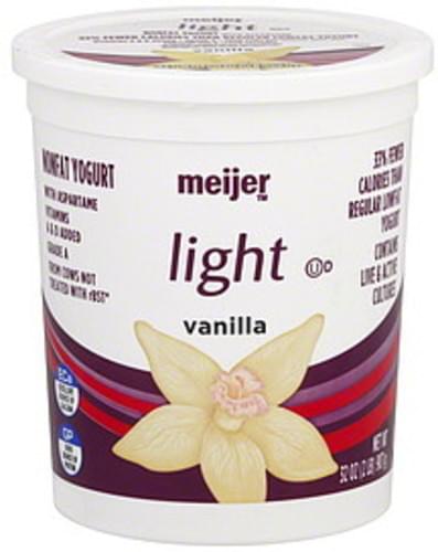Meijer Vanilla Greek Yogurt, 5.3 oz