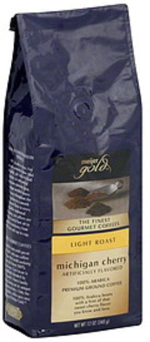 Meijer Gold 100 Arabica Premium Ground Light Roast Michigan Cherry Coffee 12 Oz Nutrition Information Innit