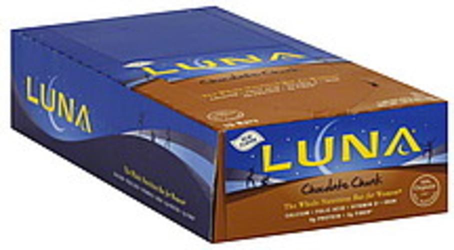 Luna Chocolate Chunk Nutrition Bar - 15 ea, Nutrition Information | Innit