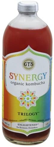 GTs Organic, Trilogy Kombucha - 48 oz, Nutrition Information | Innit