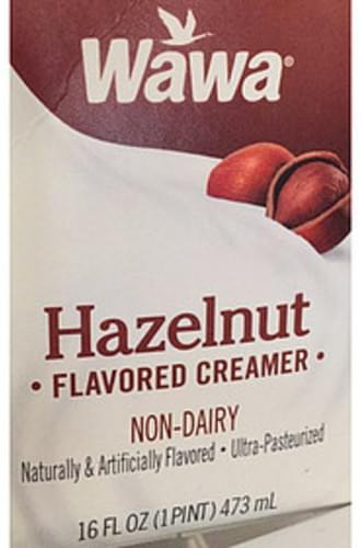 Wawa Grocery Hazelnut Flavored Creamer 15 Ml Nutrition Information