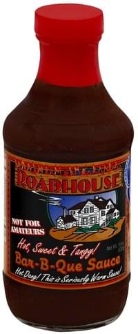 Roadhouse Hot, Sweet & Tangy! Bar-B-Que Sauce - 19 Oz, Nutrition ...