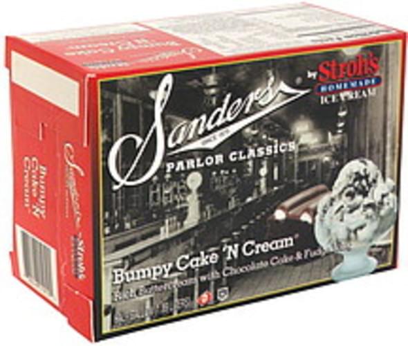 Sanders Bumpy Cake N Cream Ice Cream 0 5 Gl Nutrition Information Innit