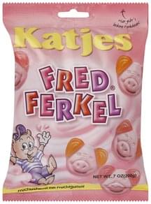 Katjes Fred Ferkel, Gummi Pigs Candy - 7 oz, Nutrition Information | Innit