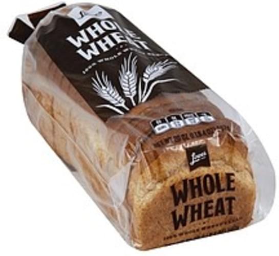 Lowes Foods 100% Whole Wheat Bread - 20 oz, Nutrition Information | Innit