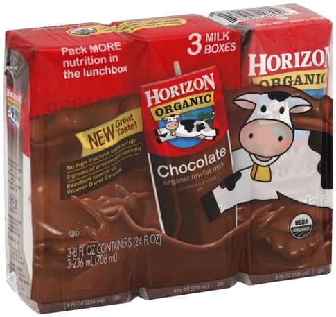 horizon chocolate milk nutrition