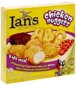 Ians Chicken Nuggets Kids Meal - 8 oz, Nutrition Information | Innit