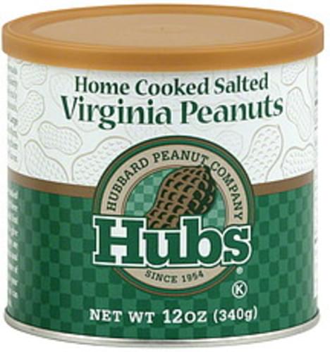 Hubs Virginia, Home Cooked Salted Peanuts - 12 oz, Nutrition ...