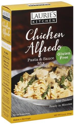 Lauries Kitchen Chicken Alfredo Pasta Sauce Mix 7 2 Oz Nutrition   00783987720252 UcQAbSyOxuyfJQ 0 S500 