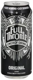 Full Throttle Original Energy Drink - 16 oz, Nutrition Information | Innit