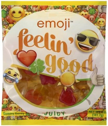 Emoji Feelin’ Good Gummy Candy - 5 oz, Nutrition Information | Innit