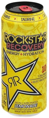 Rockstar Energy Drink - Recover Mango Lemonade