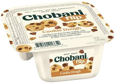 CHOBANI Greek, Cookie Dough Yogurt - 5.3 oz, Nutrition Information | Innit