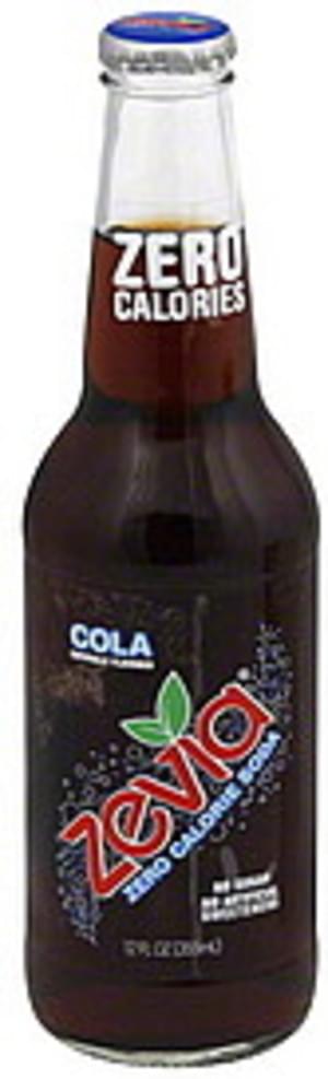 Zevia Zero Calorie, Cola Soda - 12 Oz, Nutrition Information | Innit