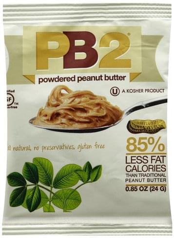 PB2 Powdered Peanut Butter - 0.85 Oz, Nutrition Information | Innit