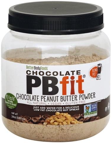 PBfit Chocolate Peanut Butter Powder - 24 oz, Nutrition Information | Innit