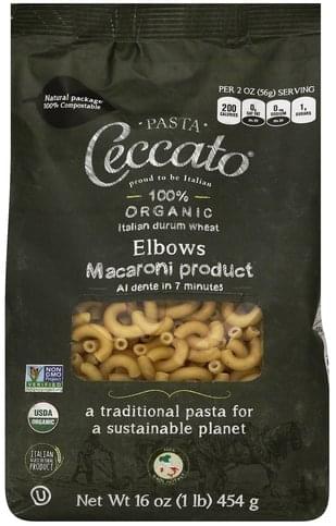 Ceccato Elbows - 16 Oz, Nutrition Information | Innit