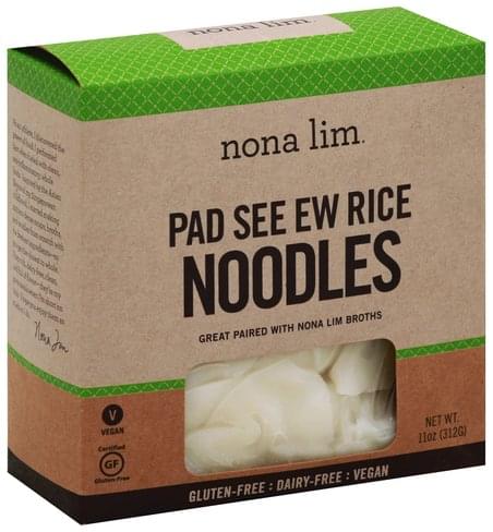 Nona Lim Rice, Pad See Ew Noodles - 11 oz, Nutrition Information | Innit