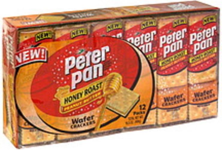 Peter Pan Honey Roast/Peanut Butter Wafer Crackers - 12 ea, Nutrition