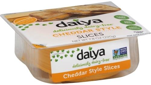 Daiya Cheddar Style Slices - 7.8 Oz, Nutrition Information | Innit