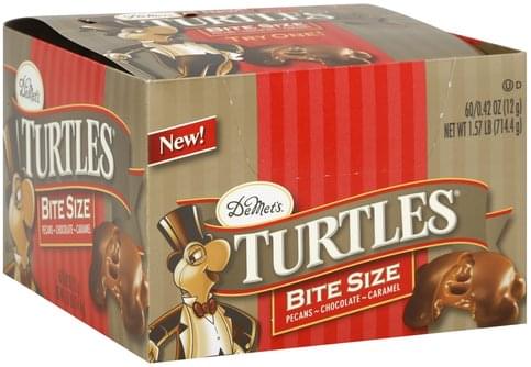 DeMet's Bite Size Turtles - 60 ea, Nutrition Information | Innit