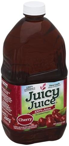 Juicy Juice Cherry 100% Juice - 64 oz, Nutrition Information | Innit