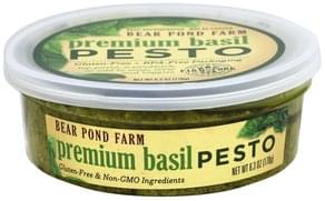 Bear Pond Farm Premium Basil Pesto - 6.3 oz, Nutrition Information | Innit