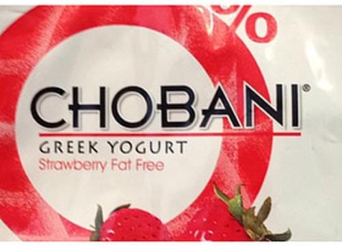 chobani fat free yogurt nutrition