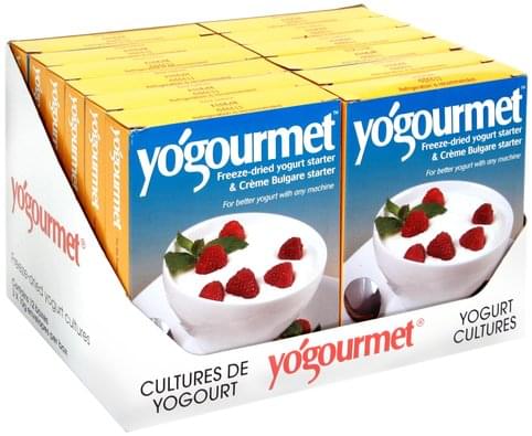 Yogourmet Freeze Dried Yogurt Starter Creme Bulgare Starter 12 Ea Nutrition Information Innit