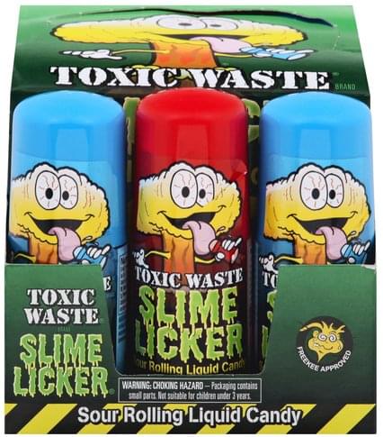 Toxic Waste Blue Razz Slime Licker - Rustito's Dulces