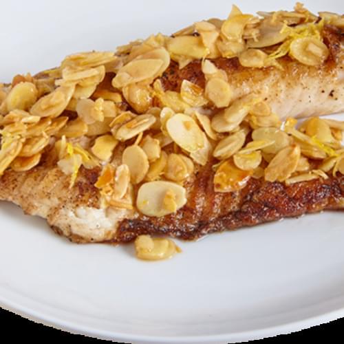 Pan-Fried Fish Almondine Recipe from H-E-B