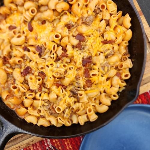 Bacon Cheeseburger Macaroni Skillet | Joe V's Smart Shop | Low Prices ...